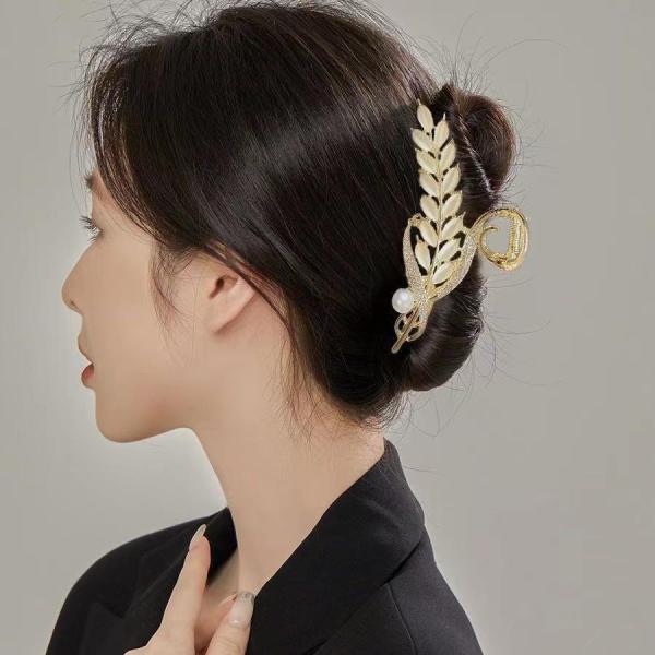 Crystal Opal Hairpin Hair Clasp Personality Elegant